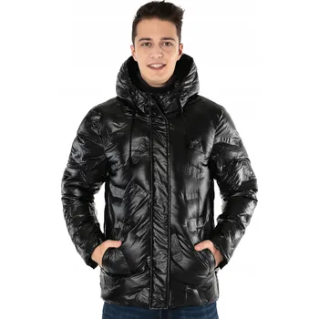 LANTER Casual & Sports Wear pánská péřová bunda s kapucí 36015 velikost L