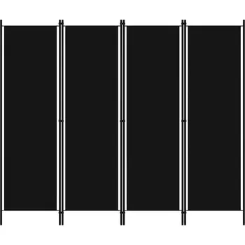 Paraván VidaXL 320722 černá Paraván 200x180 cm