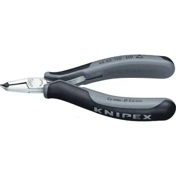 Kleště KNIPEX Př. štípačky pro elektroniku 6462120ESD