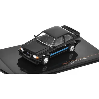 autíčko Ford Escort MkIII RS Turbo 1984 černá 1:43 Ford Escort MK 3 RS Turbo 1984 - kovový model auta