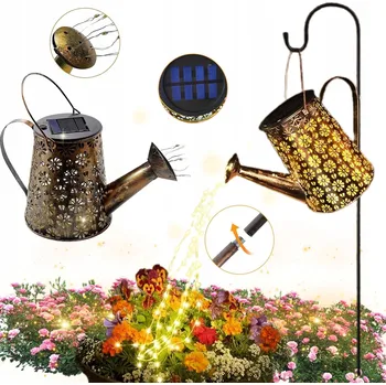 Venkovní osvětlení SOLÁRNÍ ZAHRADNÍ LAMPA VENKOVNÍ LED KONVIČKA 95 CM ZAPICHOVACÍ SVĚTLO DO ZAHRADY