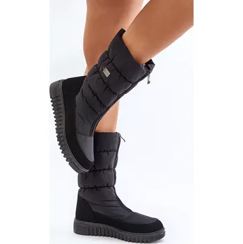 Dívčí sněhule Teplé Sněhule Dámské Progress Černé Velikost: 38