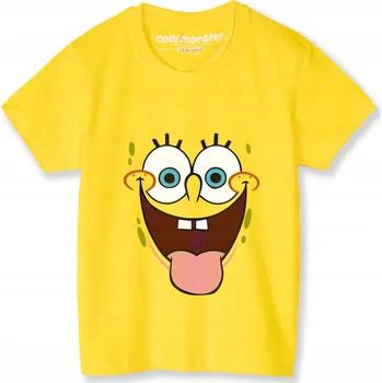 Chlapecké oblečení COOL.MONSTER dětské tričko žluté bavlna velikost 104