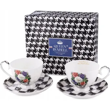 Šálky s podšálky 2 ks Queen Isabell 250 ml W22LE56-02213