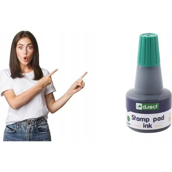 Inkoust na razítka D.rect 105305 30 ml zelený