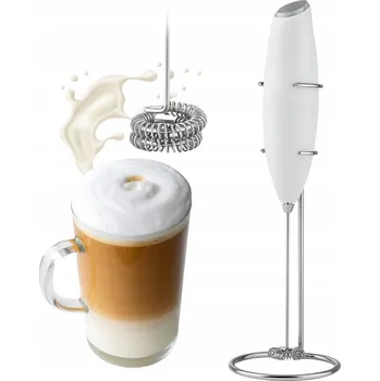 Příslušenství pro přípravu kávy NAPĚŇOVAČ MLÉKA KÁVY ELEKTRICKÝ BEZDRÁTOVÝ RUČNÍ ŠLEHAČ METLIČKA