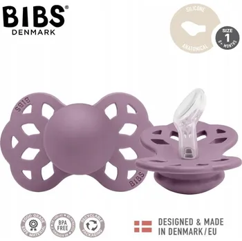 Anatomický Dudlík Bibs , ortodontický silikonový 0 +