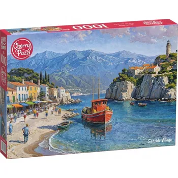 Puzzle PUZZLE 1000 CHERRY PAZZI PŘÍMOŘSKÁ VESNICE