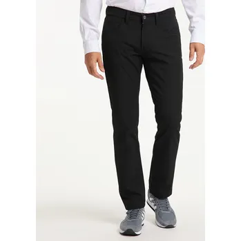 Pánské kalhoty Pánské kalhoty Barva: Černá, Velikost: 34/36, Střih: REGULAR FIT