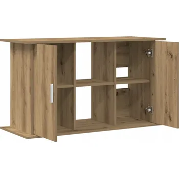 vidaXL Stojan na akvárium 101 x 41 x 58 cm, konstrukční dřevo [833609] Barva: dub artisan