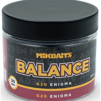 Boilies Nástraha Kaprové kuličky Mikbaits Mega Balance G20 Enigma 30 mm 300 ml