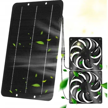 Domácí ventilátor Ventilátor cirkulátor Bedee ČERNÝ NAPÁJENÝ VENTILÁTOR