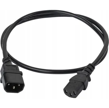 Napájecí kabel DAP AUDIO IEC C13 ZÁSUVKA NA IEC C14 ZÁSTRČKU PRODLUŽOVACÍ KABEL