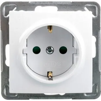 Elektrická zásuvka Elektrická Zásuvka Ospel bílá
