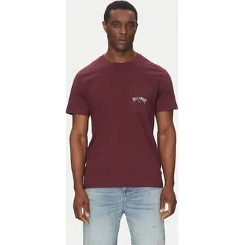 Pánské tričko BILLABONG STACKED ARCH TEE (XL) pánské tričko Bavlna Bordó