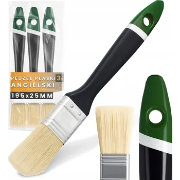 Malířský štětec Plochý štětec rovný TRCR 2,5 cm