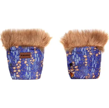 Rukávník Emitex Rukavice EMMIK květinky MODRÉ