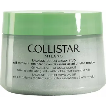 Tělový peeling Collistar Cryo-Actif krioaktivní scrub peeling talasso a aromaterapie 700g