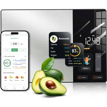 Kuchyňská váha Kuchyňská váha Stazer Smart analytická stříbrná/šedá 5 kg