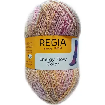 Příze REGIA Froté Energy Flow Color 2913 themse (Froté Ponožko příze REGIA Energy Flow Color 2913 themse)