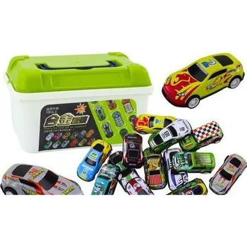autíčko Sada autíček v kufříku, 30 ks Auta