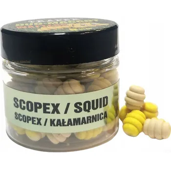 Boilies Nástraha Traper Duo Maggot Wafters 8mm - Scopex / Olihně