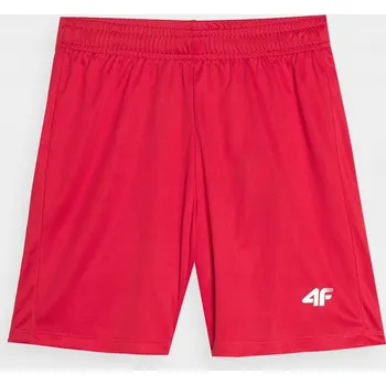 Pánské kraťasy 4F krátké kraťasy polyester červené velikost 134