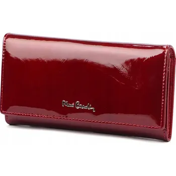 Pierre Cardin dámská kožená peněženka červená - pravá kůže