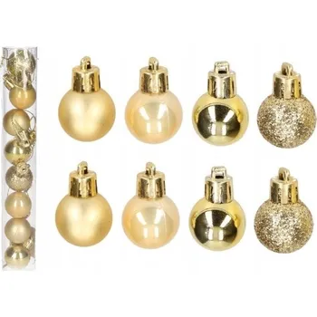 Vánoční dekorace Sady vánoční koule 4 cm 8 ks