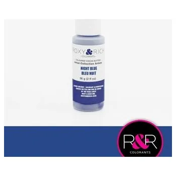 Potravinářské barvivo Kakaové máslo barevné 78g night blue - Roxy and Rich