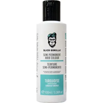 Barva na vlasy Slick Gorilla Hair Colour Turquoise tyrkysová barva na vlasy 100 ml