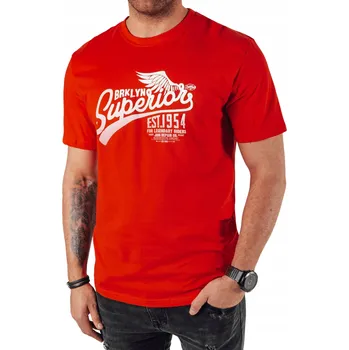 Pánské tričko PÁNSKÉ TRIČKO BAVLNĚNÉ S POTISKEM RX5367 - M