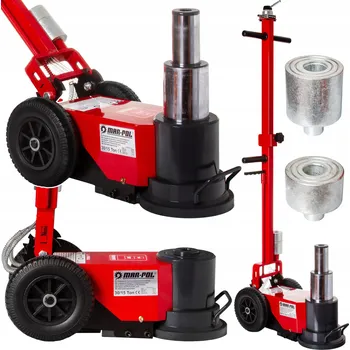 Hever HYDRAULICKÝ PNEUMATICKÝ HEVER 15T 30T FROG TRUCK POLŠTÁŘOVÝ ZVEDÁK FROG MAR-POL