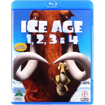 Blu-ray film Ice Age 1-4 (Epoka lodowcowa 1-4) Blu-ray disk