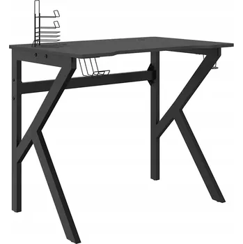 Psací stůl Obdélníkový psací stůl VidaXL 90 x 60 x 75 cm černý