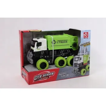 autíčko POPELÁŘSKÝ VŮZ 6-KOLOVÝ 19 CM ?W/D?W RJ6963-1