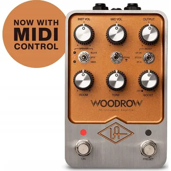 Zabezpečení domácnosti UA-UAFX WOODROW 55 American TWEED Amp kytarový efekt