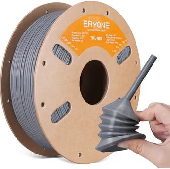 Filament ERYONE TPU 90A šedá 1 kg - Filament