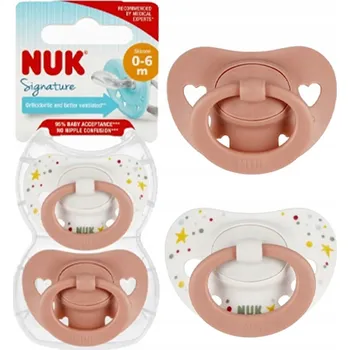 dudlíky Anatomický silikonový Dudlík NUK 0+