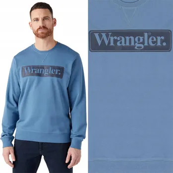 Pánská mikina Pánská mikina mikina Wrangler Wrangler Seasonal Crew velikost XXL