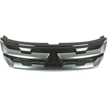Kapota BLIC Přední maska, mřížka chladiče (s chromovanou lištou, matně černý) MITSUBISHI ASX, OUTLANDER IV 03.19-