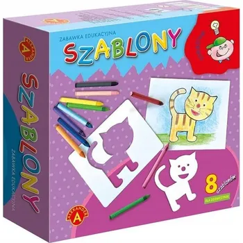 Obraz Šablony Alexander pro dívky, 8 kusů