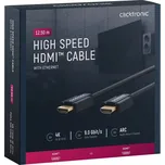 ClickTronic 70308 HDMI kabel 12,5 m, Typ A (Standardní), Modrý