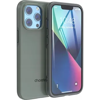 Pouzdro na mobilní telefon Zadní Kryt Choetech pro Apple iPhone 13 Pro zelený