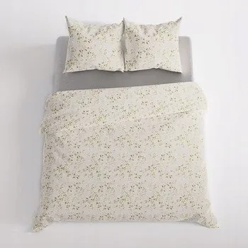 Povlečení SADA POVLEČENÍ LEAF ORLINA bavlna saténové Povlečení 200x220cm