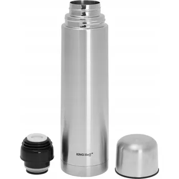 Termoska Termoska na nápoje Kinghoff 1 l stříbrná
