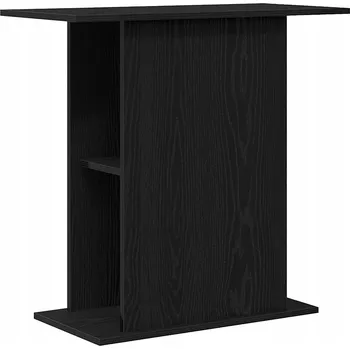 vidaXL Stojan na akvárium 75x36x72,5 cm, dřevo [833654] Barva: Černý dub