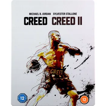 Blu-ray film Creed/Creed II Double Steelbook [4K Ultra HD] [2018] [Blu-ray] [2022] [Region Free] Blu-ray disk