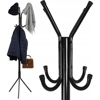 Věšák STOJACÍ VĚŠÁK NA OBLEČENÍ MODERNÍ PRAKTICKÝ ROBUSTNÍ LOFT