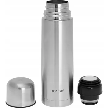 Termoska Termoska na nápoje Kinghoff 0,5 l stříbrná